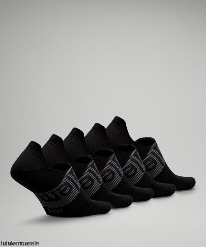 Lululemon Deutschland DELULU895 | Lululemon Deutschland Black Power Stride No-show Socke Mit Active Grip 5er Pack Nur Online